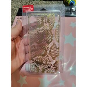 Iphone x/xs case snakeskin